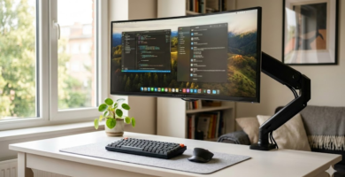 モニターアームおすすめ5選 デスク環境 アイキャッチ画像