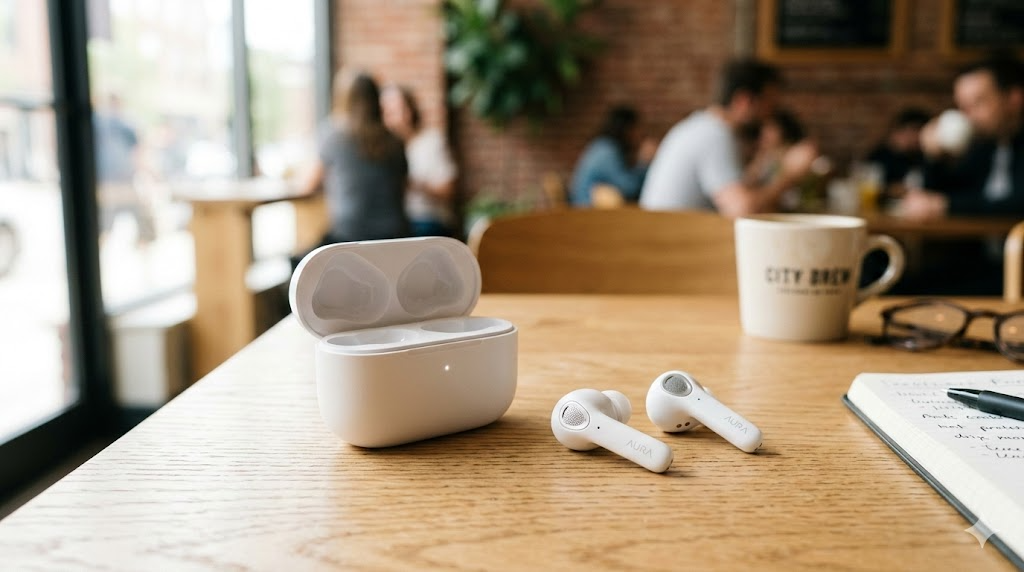 完全ワイヤレスイヤホンのイメージ画像
